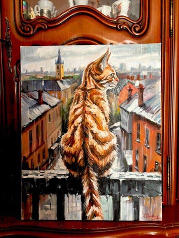 Eugenie Chervonna - Chat de pluie