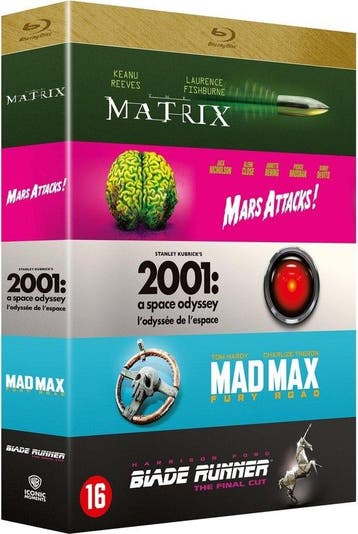 Iconic Science Fiction Boxset (Blu-ray) op Blu-ray, Verzenden