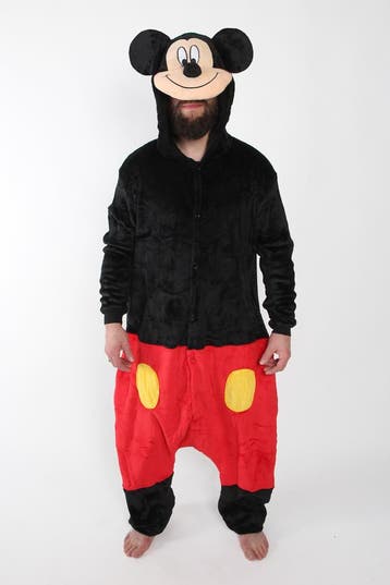 KIMU® Onesie Mouse Pak Kostuum Muis XS-S of 152-158 Muizenpa, Ophalen of Verzenden, Nieuw