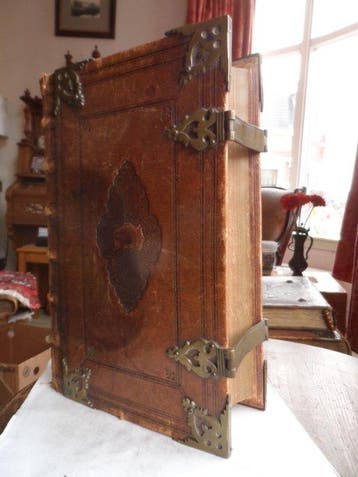 LUTHER bijbel met kaarten van Romeyn de Hooghe - Biblia, Dat, Antiquités & Art