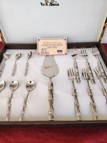 La S. Marco - Ménagère pour 6 personnes (13) - Plaqué(e)