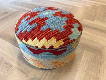 Poef Kelim - ( unused ) - handmade - Kelim - 36 cm - 36 cm