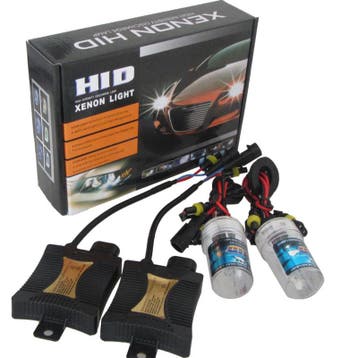 Xenon kit set verlichting H1 10000K 35W + ballast HID slim c, Verzenden