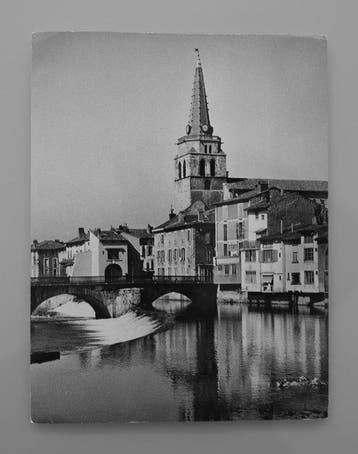 Jean Ribiere 1922 - 1989 - LEglise de Saint Girons, 1958