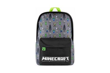 Minecraft Rugzak Zwart, Handtassen en Accessoires, Verzenden, Zo goed als nieuw, 25 tot 40 cm, 30 tot 45 cm
