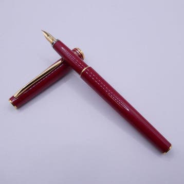 Pilot - Pilot Fountain Pen Red 14K-585 Gold Nib - Zonder, Nieuw