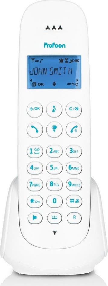Huistelefoon senioren - Senioren telefoon - Vaste lijn - Wit, Verzenden, Nieuw
