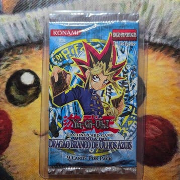Konami - 1 Booster pack - Yu-Gi-Oh! - Blue Eyes White Dragon, Hobby en Vrije tijd, Verzamelkaartspellen | Yu-gi-Oh!, Nieuw
