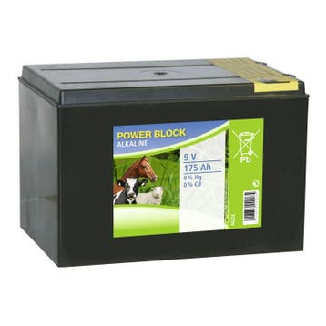 Pile alcaline 9 v 175 ah voir 350531 - kerbl, Neuf
