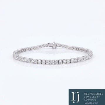 Armband - 14 karaat Witgoud - 2.42ct. tw. Diamant, Nieuw