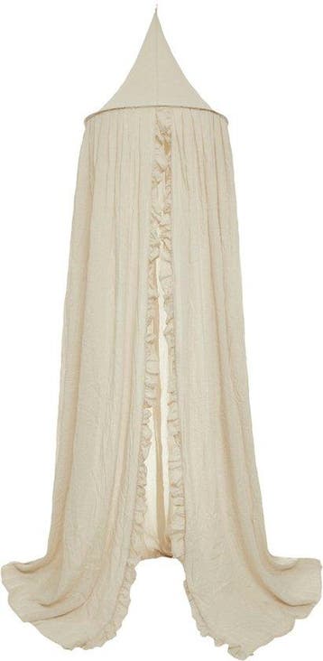 Baby Klamboe Vintage Ruffle 245cm - Nougat Jollein, Kinderen en Baby's, Verzenden, Nieuw