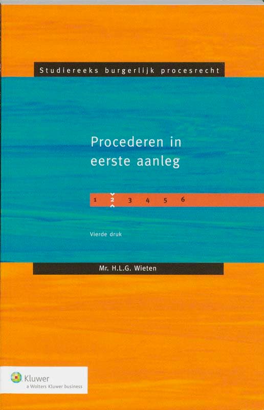 Procederen in eerste aanleg 2 / Studiereeks burgerlijk, Livres, Science, Envoi