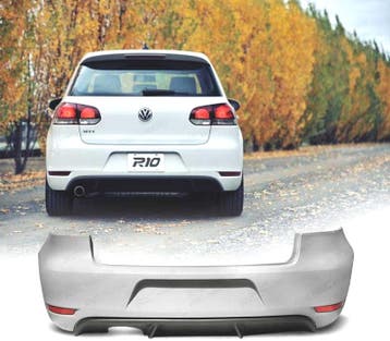 Pare Chocs Arrière Pour Volkswagen Vw Golf 6 Look Gti Single, Autos : Pièces & Accessoires, Carrosserie & Tôlerie, Verzenden