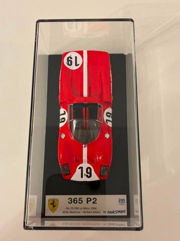Look Smart 1:43 - Modelauto - Ferrari 365 P2 - 24 Uur van Le
