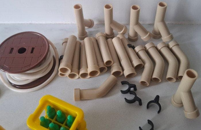 Play-Big - Speelgoed Playmobil wegen en riolering, Antiek en Kunst, Antiek | Overige Antiek