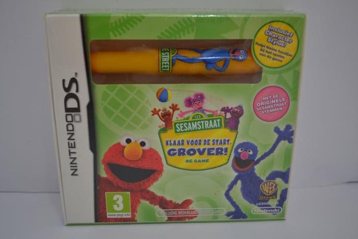 Sesamstraat - Klaar voor de Start - Grover! - NEW (DS HOL), Games en Spelcomputers, Games | Nintendo DS