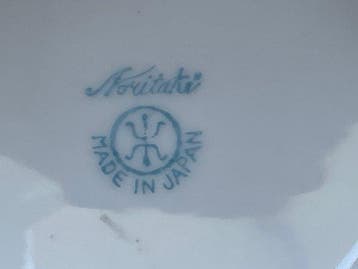 Noritake Japon - Vaas (2) - « Komaru » (Morimura) - Faience