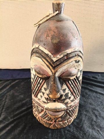 Helmmasker voor inwijding - Nyeeng - Kuba - DR Congo