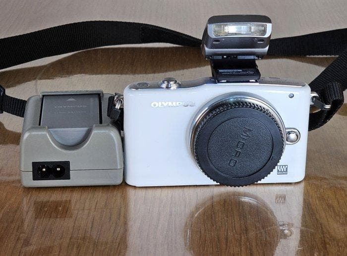 Olympus PEN Mini E-PM1 Micro Four Thirds Digitale compact, Audio, Tv en Foto, Fotocamera's Digitaal