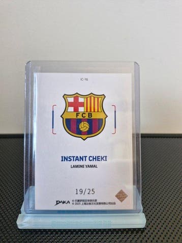 2025/26 DAKA FC Barcelona Lamine Yamal Autograph /25, Nieuw