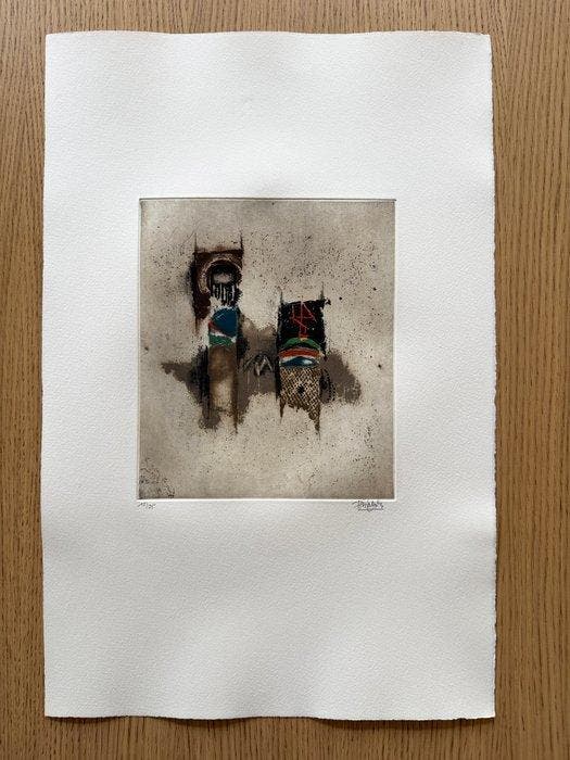 Johnny Friedlaender (1912-1992) - Untitled, Antiquités & Art, Antiquités | Autres Antiquités