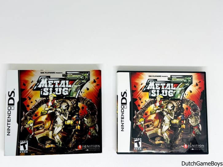 Nintendo DS - Metal Slug 7 + Sleeve + Soundtrack + Poster -, Games en Spelcomputers, Games | Nintendo DS, Gebruikt, Verzenden