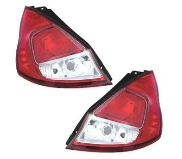 Feux Arrière Pour Ford Fiesta 3 5P 13- Blanc Rouge, Verzenden
