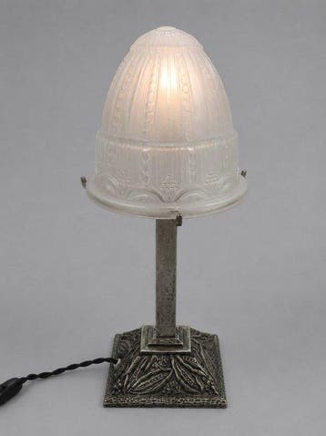 Lampe de table - Muller Frères Lunéville – Art Déco signée
