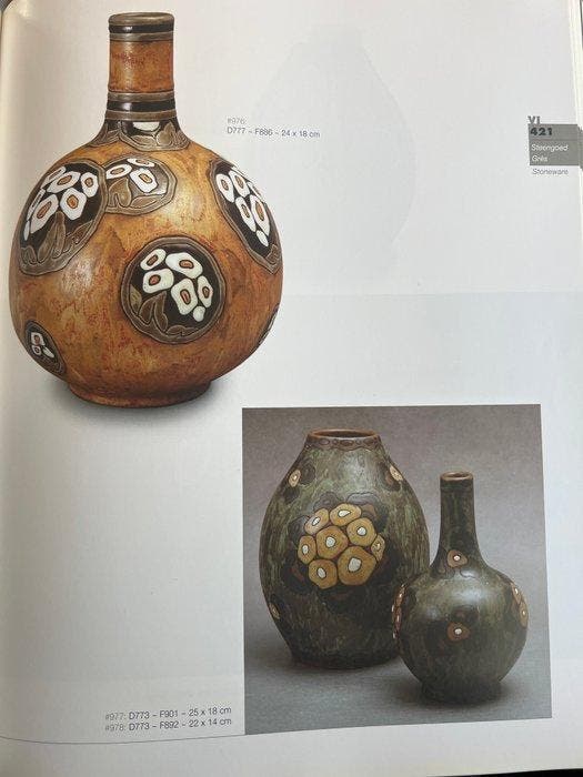 Keramis Boch, Keramis, Boch Frères - Charles Catteau - Vase, Antiek en Kunst, Antiek | Glaswerk en Kristal