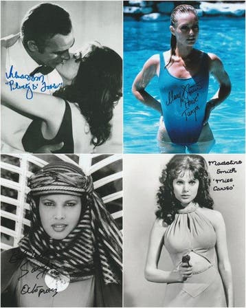 James Bond - Huge Lot Of 4 Items! - See Description & Photos