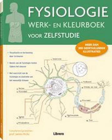 Fysiologie - werk- en kleurboek voor zelfstudie James Hicks, Boeken, Verzenden, Zo goed als nieuw, James Hicks
