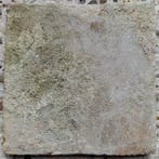 Carreau - Ancien carreau Delft bleu avec un joueur de cor. -