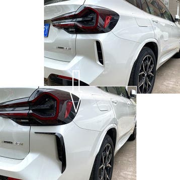 Splitter Canard Past op BMW X3 G01 LCI (Facelift) M-pakket, Verzenden, Nieuw