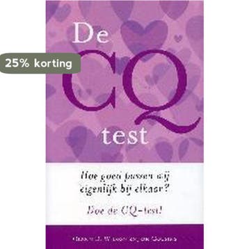 De CQ-test 9789032509477 G.D. Wilson, Verzenden, G.D. Wilson