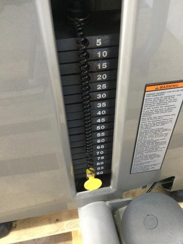 Technogym Element Chest Press, Ophalen of Verzenden, Gebruikt, Borst