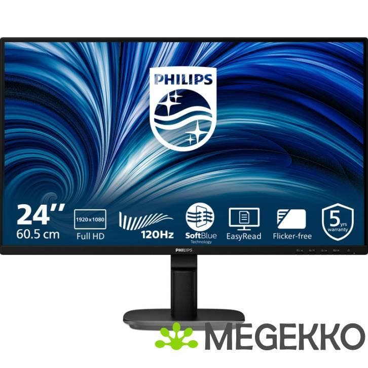 Philips 2000 series 24B2N2200/00 23.8  Full HD 100Hz IPS, Computers en Software, Overige Computers en Software, Nieuw, Verzenden