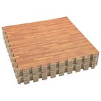 vidaXL Zwemgrondmat 12 pcs Hout 4,32  EVA Schuim, Verzenden, Nieuw