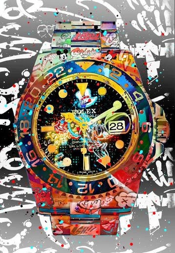 Moabit - Uncle Scrooge X Neon Rolex
