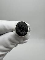 Sans prix de réserve - Bague Argent - César gravé, Empereur