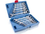 Veiling - Ratelsleutelset - 12-delig - 6/19 mm - Incl. koffe, Nieuw