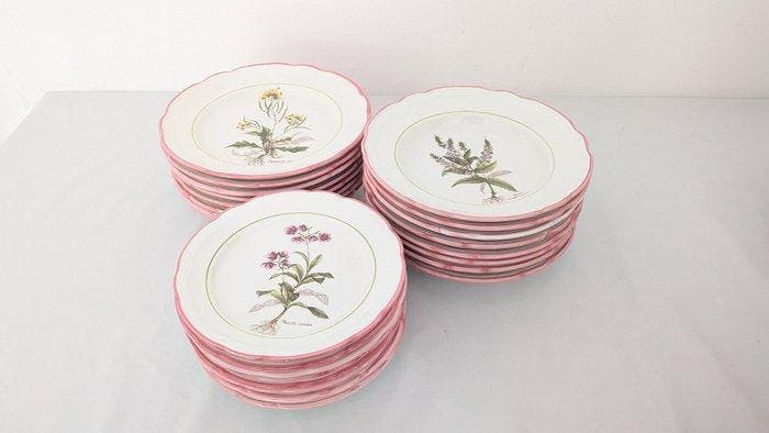 Primula - Selezione Esclusiva - Service de table pour 6, Antiquités & Art, Art | Objets design