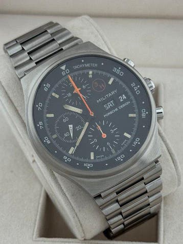 Porsche Design - Military Chronograph - 7177 - Homme -, Nieuw