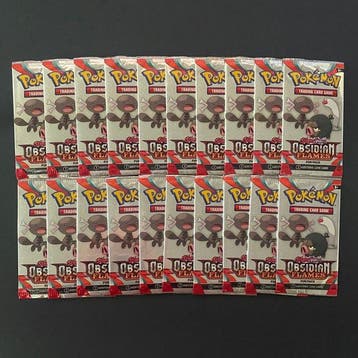 Pokémon - 20 Booster pack - 20x Obsidian Flames fun pack