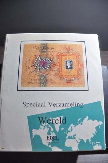Wereld - Flinke verzameling met diverse landen in een, Gestempeld