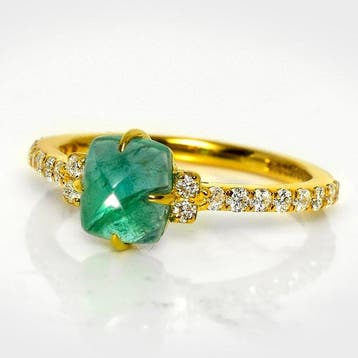 Sans prix de réserve - Bague - 14 carats Or jaune, IGI 1,32, Nieuw