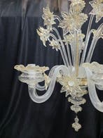 Kroonluchter - Bloemen - Muranoglas - 6 lampen