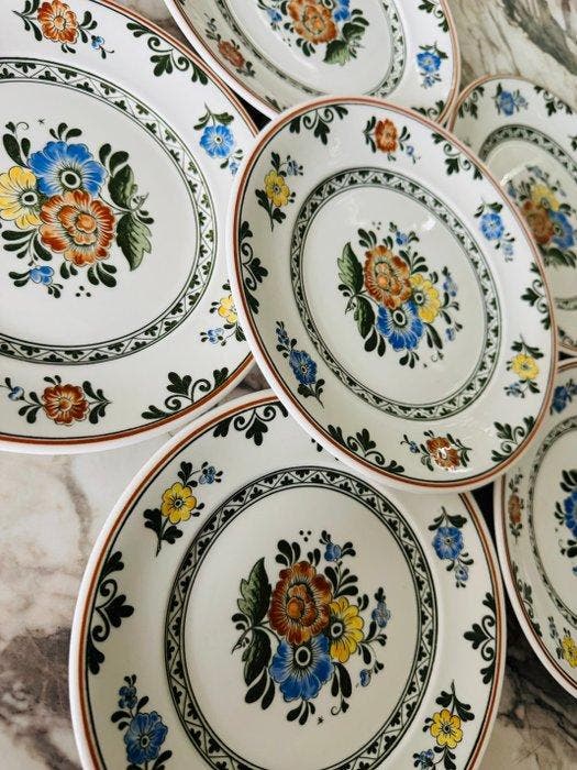 Villeroy & Boch - Schotel (6) - Porselein, Antiquités & Art, Antiquités | Meubles | Tables