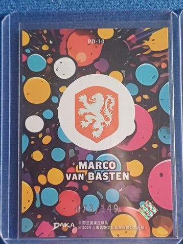 2025 Panini DAKA Netherlands 2025 Marco van Basten, Frenkie