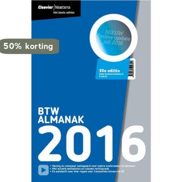 Elsevier BTW Almanak 2016 9789035252721 M. Ameziane, Boeken, Verzenden, Gelezen, M. Ameziane