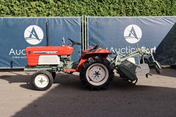 Veiling: Minitractor Yanmar YM1602 Diesel 16pk Met Grondfree, Ophalen